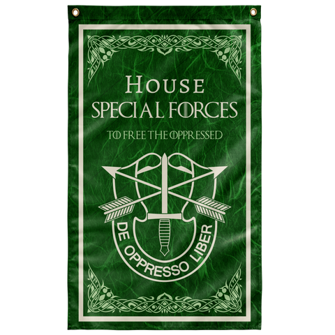 House Special Forces DUI Flag Elite Flags Wall Flag - 36"x60"