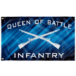 Infantry Queen of Battle Flag Elite Flags Wall Flag - 36"x60"