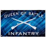 Infantry Queen of Battle Flag Elite Flags Wall Flag - 36"x60"