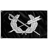 Judge Advocate General's Black and White Flag Elite Flags Wall Flag - 36"x60"