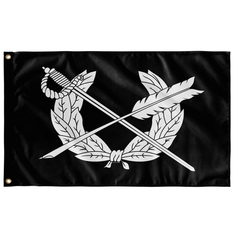 Judge Advocate General's Black and White Flag Elite Flags Wall Flag - 36"x60"