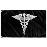 Medical Corps Black and White Flag Elite Flags Wall Flag - 36"x60"