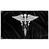 Nurse Corps Black and White Flag Elite Flags Wall Flag - 36"x60"