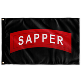 Original Sapper Tab Flag Elite Flags Wall Flag - 36"x60"