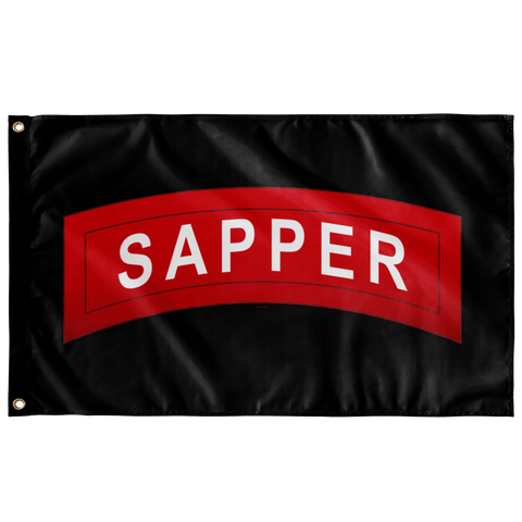 Original Sapper Tab Flag Elite Flags Wall Flag - 36"x60"