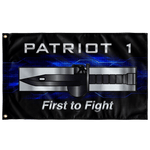 Patriot 1 Expert Solider Badge flag