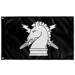Psychological Operations Black and White Flag Elite Flags Wall Flag - 36"x60"