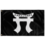 Rakkasans Tori B&W Flag Elite Flags Wall Flag - 36"x60"