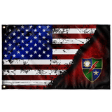 Ranger Regiment Stars & Stripes Flag (AZ 06) Elite Flags Wall Flag - 36"x60"