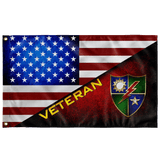 Ranger Regiment Stars & Stripes Veteran Flag Elite Flags Wall Flag - 36"x60"