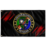 Ranger Regiment Veteran Outdoor Flag Elite Flags Wall Flag - 36"x60"
