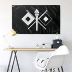 Signal Corps Black and White Flag Elite Flags Wall Flag - 36"x60"