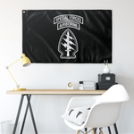 Special Forces B&W Flag Elite Flags Wall Flag - 36"x60"
