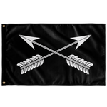 Special Forces Branch Black and White Flag Elite Flags Wall Flag - 36"x60"