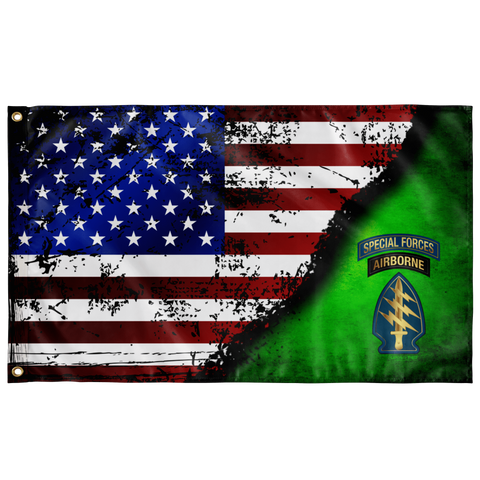 Special Forces Stars & Stripes Flag Elite Flags Wall Flag - 36"x60"