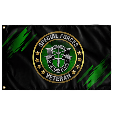 Special Forces Veteran Flag Elite Flags Wall Flag - 36"x60"