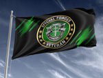 Special Forces Veteran Outdoor Flag Elite Flags Outdoor Flag - 36"x60"