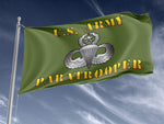 US Army Paratrooper Outdoor Flag Elite Flags Outdoor Flag - 36" X 60"