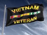 Vietnam Veteran Outdoor Flag Elite Flags Outdoor Flag - 36"x60"