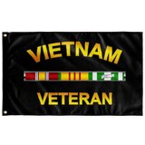 Vietnam Veteran Outdoor Flag Elite Flags Wall Flag - 36"x60"
