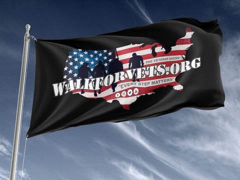 Walk for Vets Outdoor Flag Elite Flags Outdoor Flag - 36"x60"